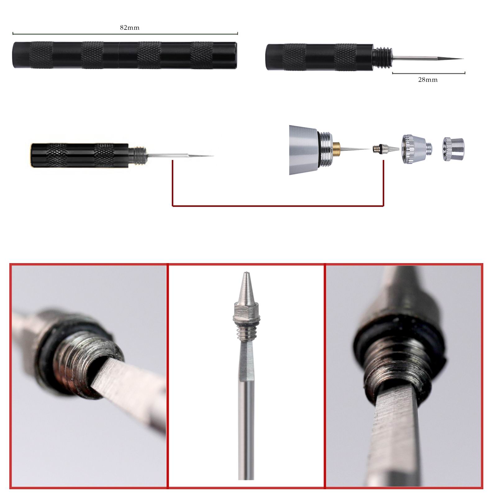 SAGUD 19PCS Airbrush Cleaning  - Airbrush Kit Compressor review and price