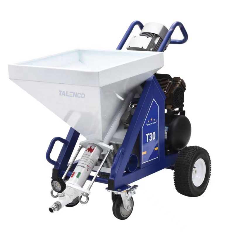 Drywall Spray Machine  T-30 Te - Texture Spray Hopper Gun review and price
